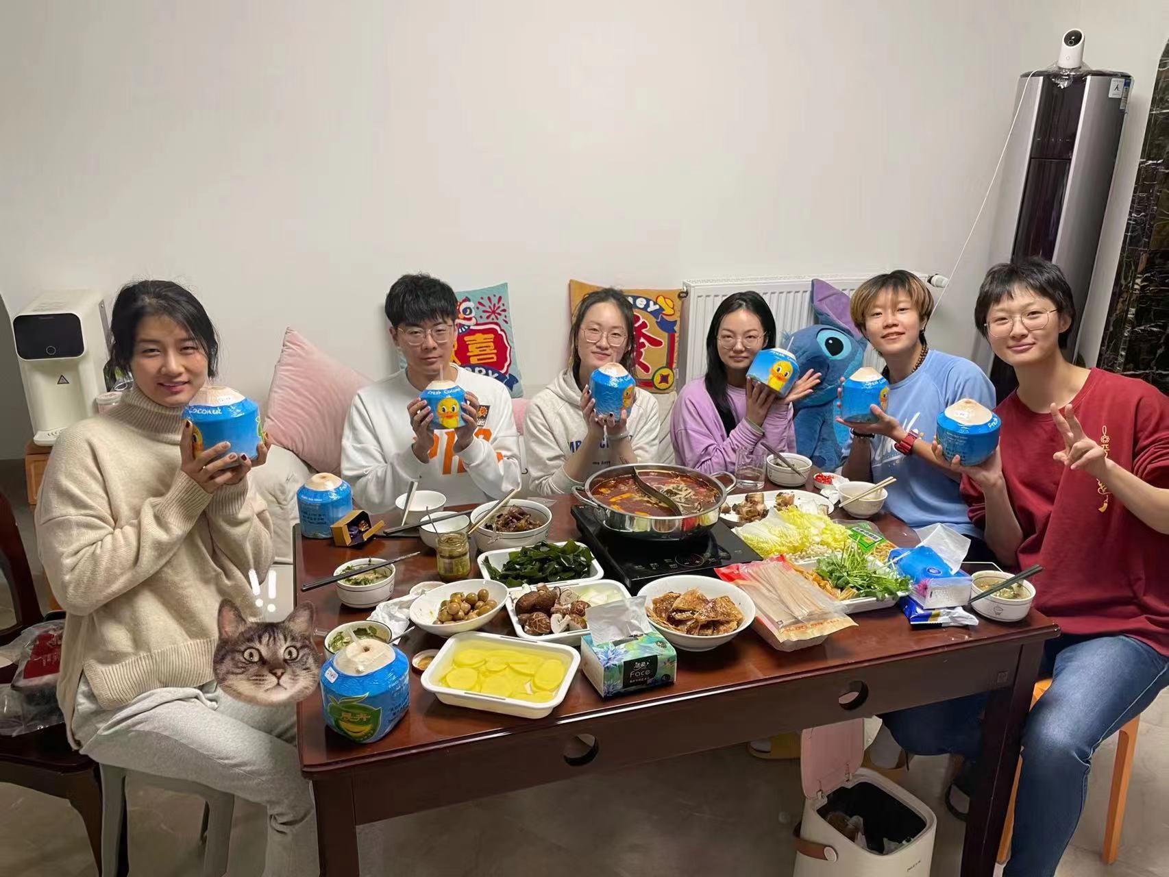 李姐家火锅+撸猫